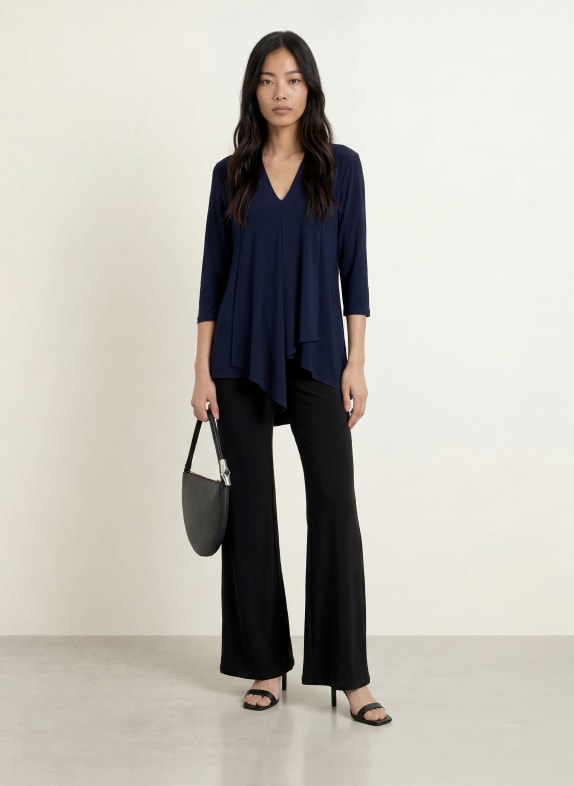 Joseph Ribkoff Blouse met 3/4-mouwen DONKERBLAUW
