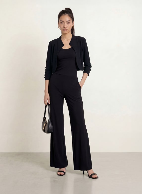Joseph Ribkoff Bolero met 3/4-mouwen ZWART
