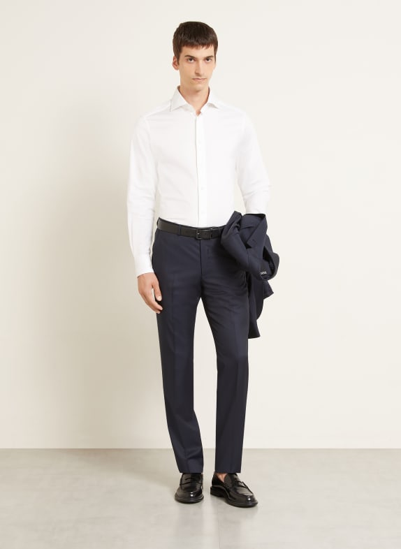ZEGNA Košile TROFEO Regular Fit BÍLÁ