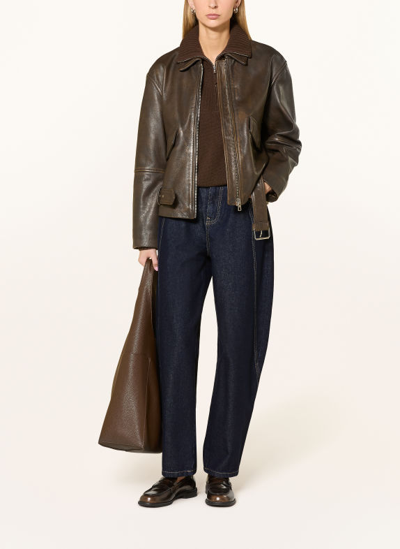 darling harbour Jeansy typu barrel RAW BLUE