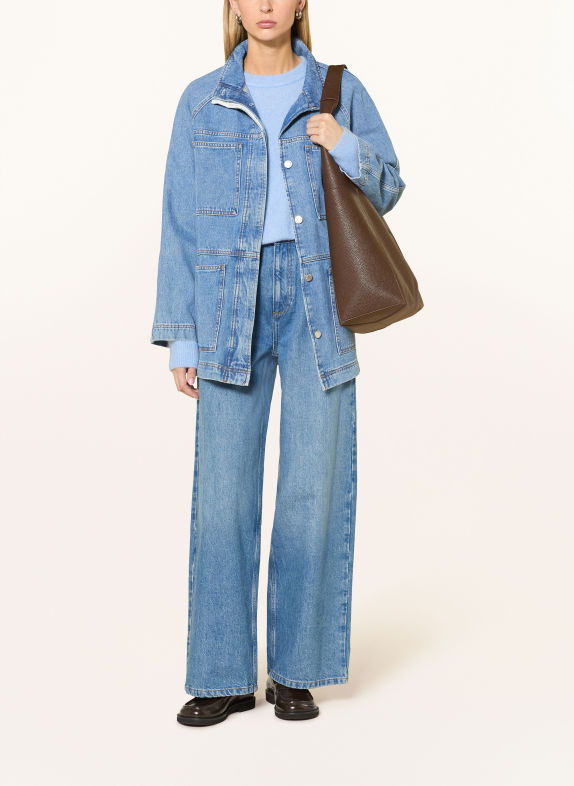 darling harbour Wide Leg Jeans MID LIGHT BLUE