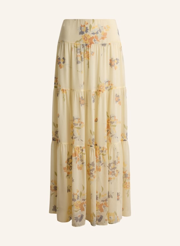 LAUREN RALPH LAUREN Rok BEIGE / LICHTORANJE / LICHTBLAUW
