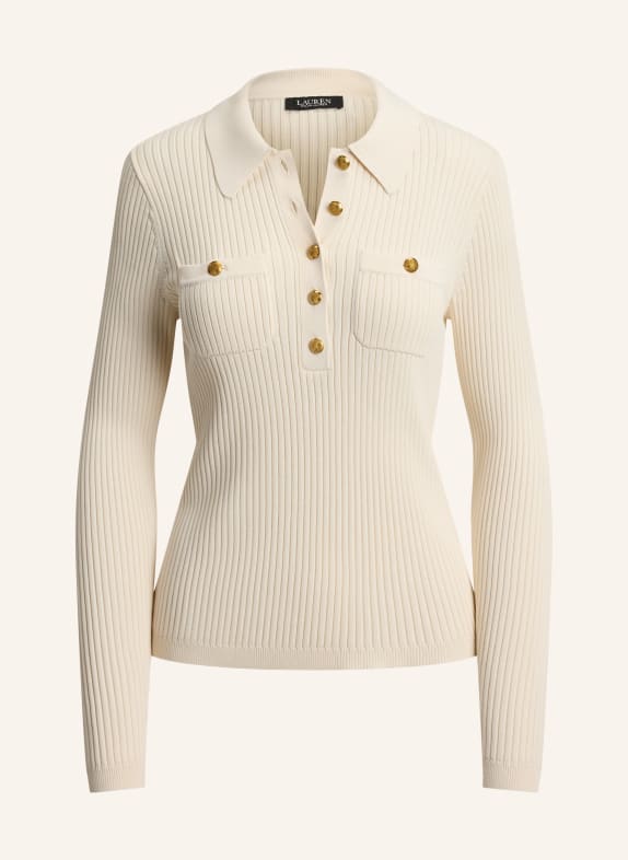 LAUREN RALPH LAUREN Polo en maille CRÈME