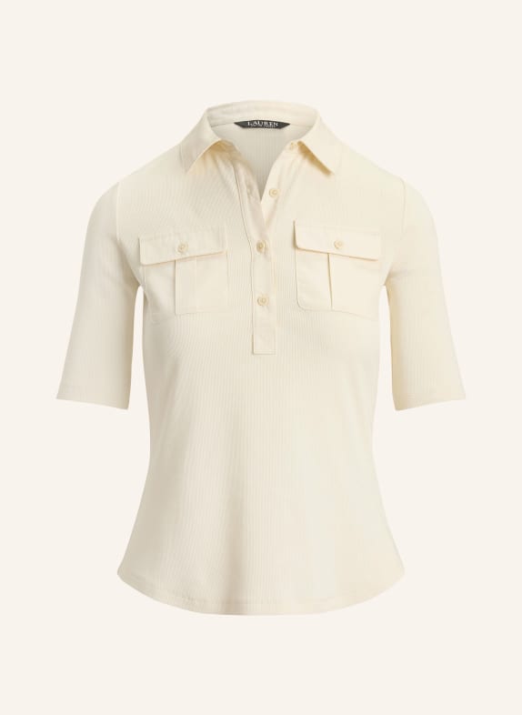 LAUREN RALPH LAUREN Piqué-poloshirt ECRU