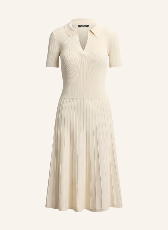 LAUREN RALPH LAUREN Strickkleid CREME