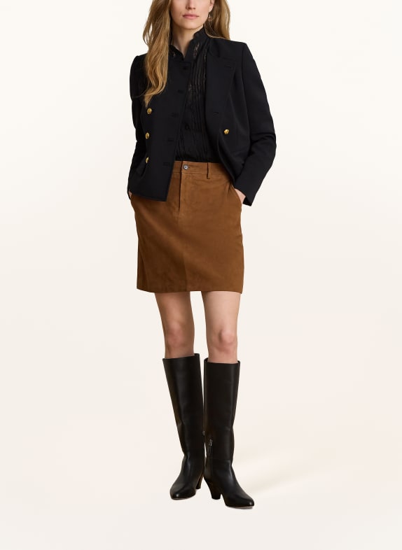 LAUREN RALPH LAUREN Lederrock CAMEL