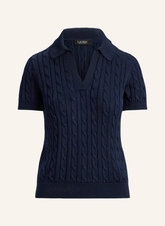 LAUREN RALPH LAUREN Strickshirt DUNKELBLAU
