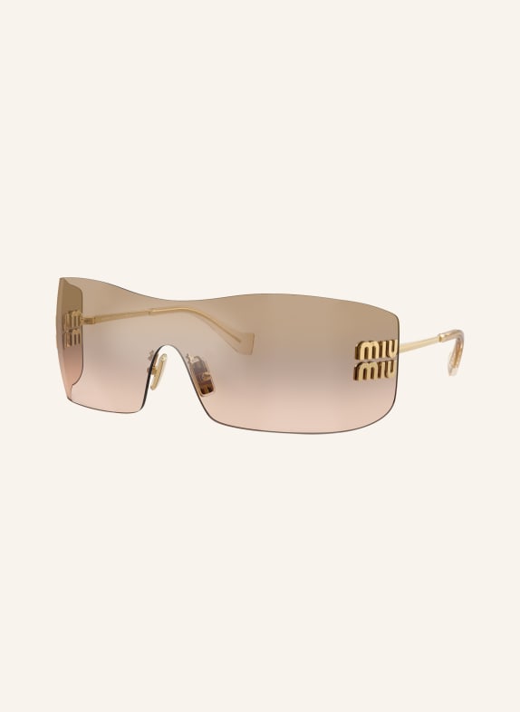 MIU MIU Sonnenbrille MU B53S GOLD/ HELLBRAUN VERLAUF