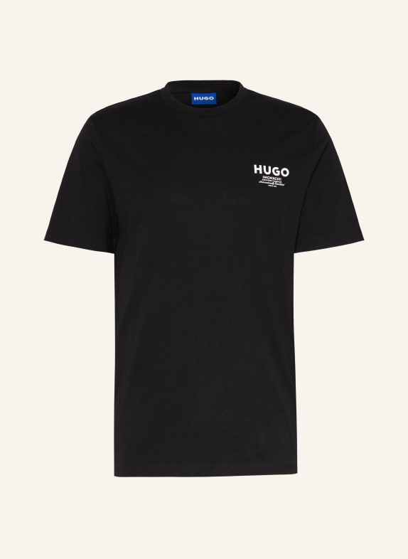 HUGO T-shirt NESPTEE ZWART