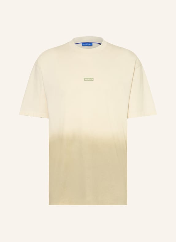 HUGO T-shirt NALONO BEIGE / KAKI