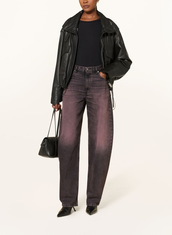 HAIKURE Barrel jeans BIBI L0939 PINK BLACK