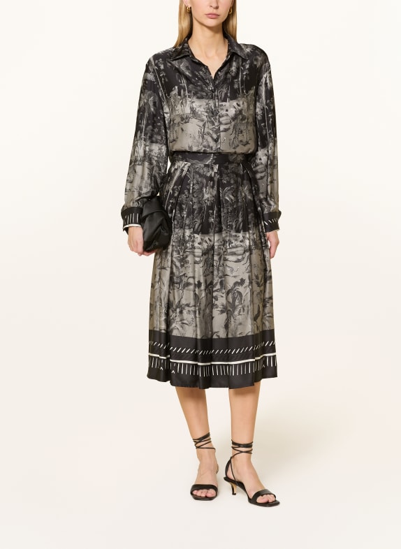 miss goodlife Satijnen rok TAUPE / GRIJS / ZWART