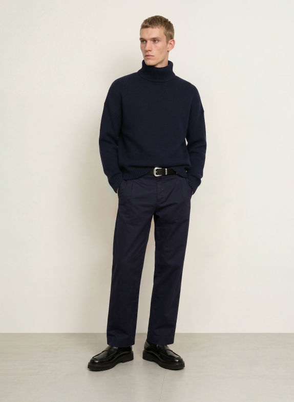PAUL Turtleneck sweater DARK BLUE