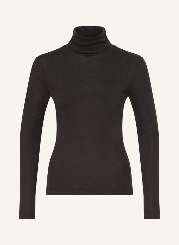 darling harbour Rollkragenshirt DARK BROWN