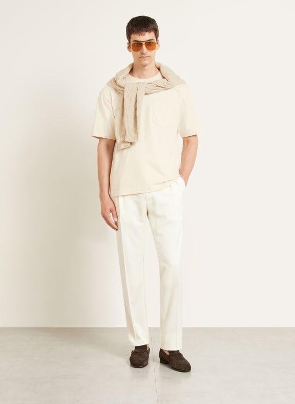 RALPH LAUREN PURPLE LABEL T-shirt CRÈME