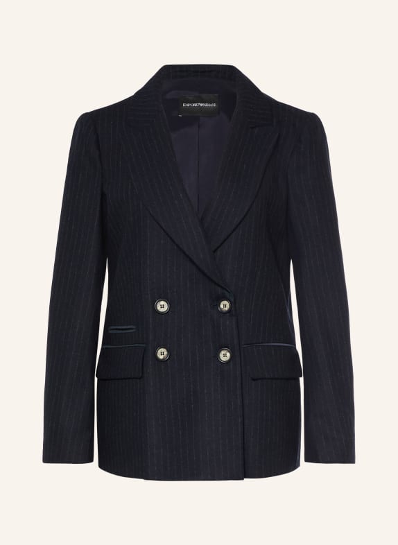 EMPORIO ARMANI Blazer DARK BLUE / WHITE