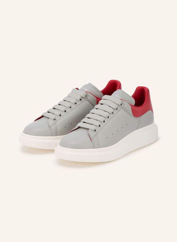McQUEEN Sneaker GRAU / ROT