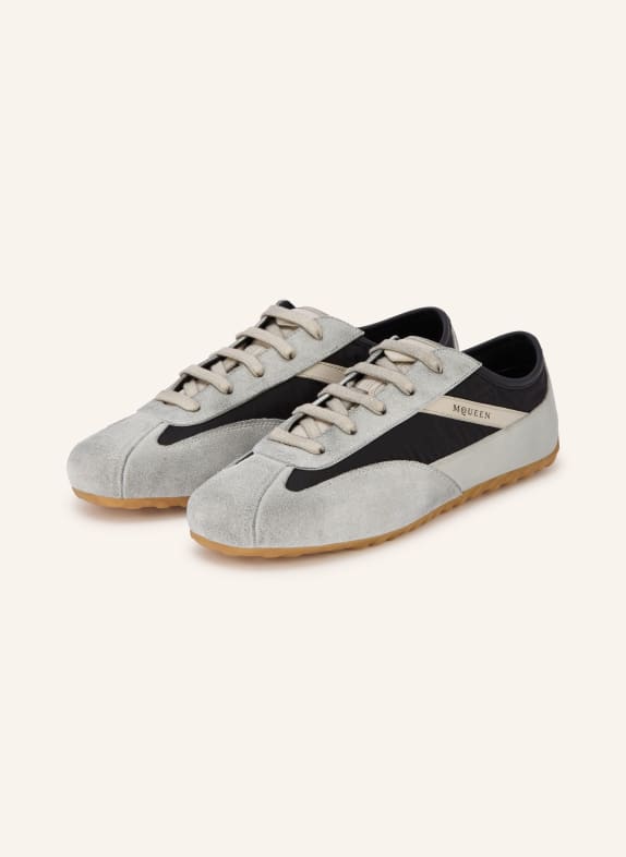 McQUEEN Sneakersy BOXE ČERNÁ / ŠEDÁ