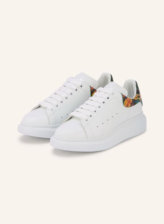 McQUEEN Sneaker WEISS / GELB / GRÜN