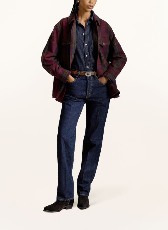 POLO RALPH LAUREN Jeansblus MÖRKBLÅ