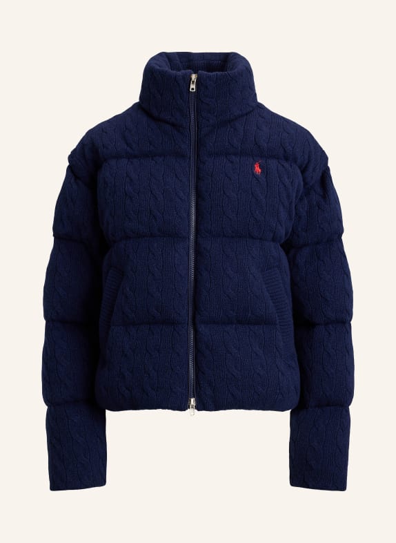 POLO RALPH LAUREN Steppjacke DUNKELBLAU / ROT