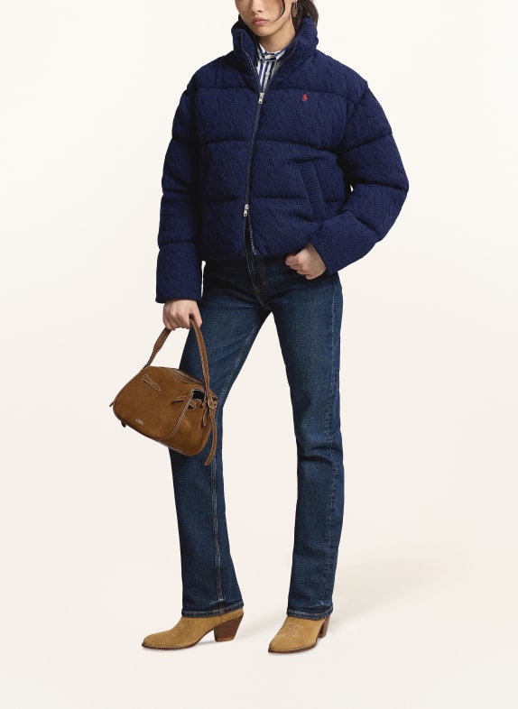POLO RALPH LAUREN Steppjacke DUNKELBLAU / ROT