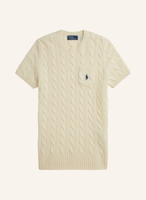 POLO RALPH LAUREN Dzianinowa koszulka ECRU