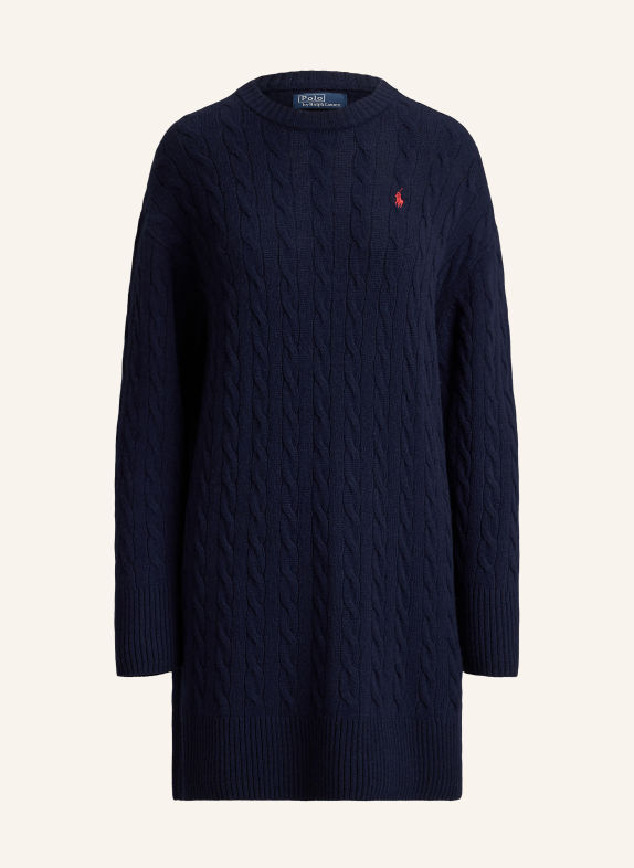 POLO RALPH LAUREN Knit dress DARK BLUE