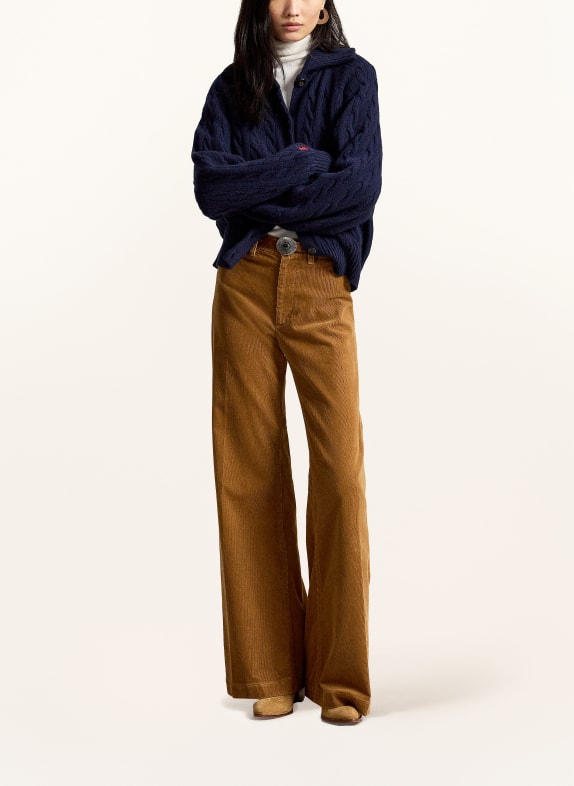POLO RALPH LAUREN Pantalon en velours côtelé COGNAC