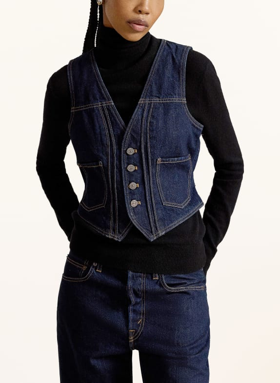 POLO RALPH LAUREN Jeansvest DONKERBLAUW