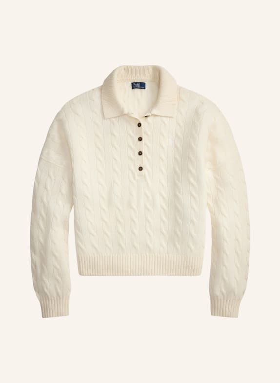POLO RALPH LAUREN Polo en maille ÉCRU