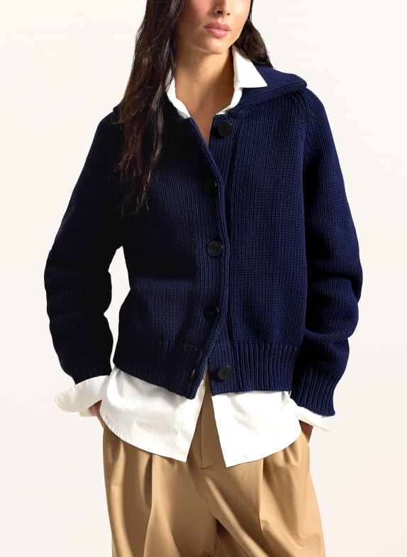 POLO RALPH LAUREN Strickjacke DUNKELBLAU