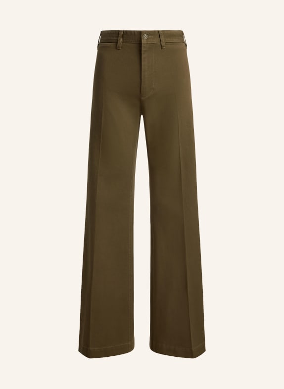 POLO RALPH LAUREN Marlenehose OLIV