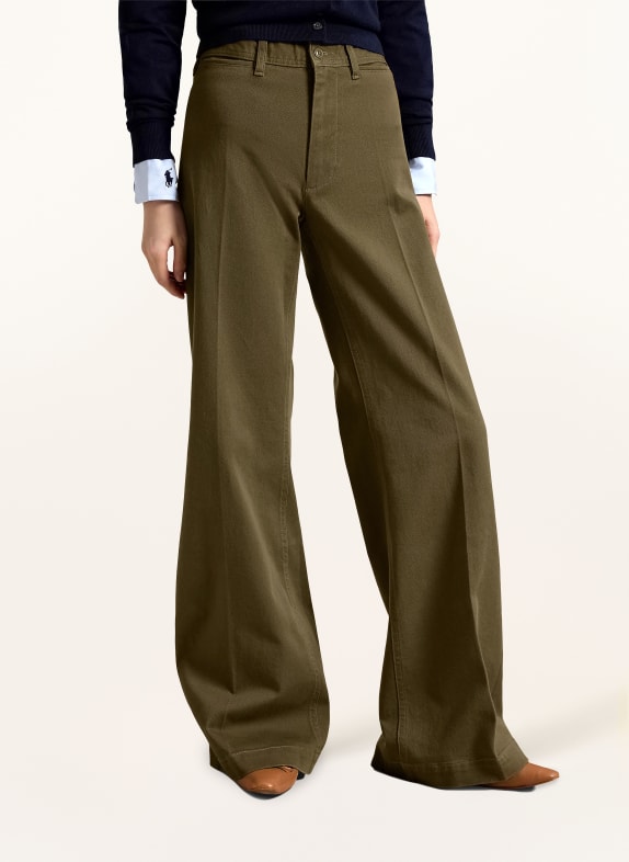 POLO RALPH LAUREN Marlenehose OLIV