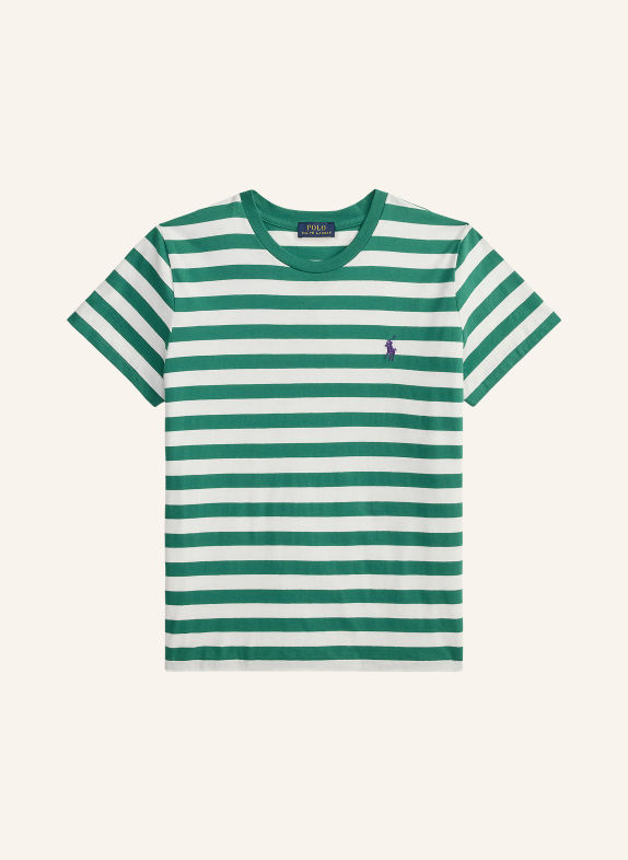 POLO RALPH LAUREN T-shirt VERT / BLANC