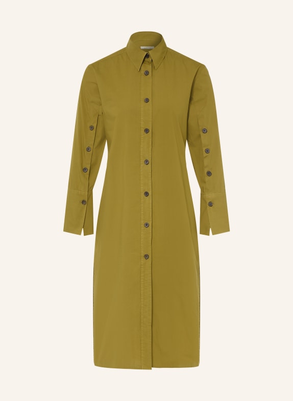 lilienfels Hemdblusenkleid in Jeansoptik OLIV