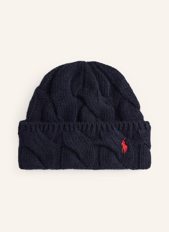 POLO RALPH LAUREN Bonnet BLEU FONCÉ