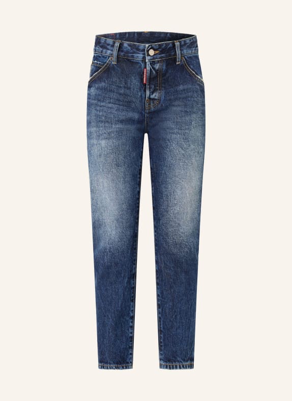 DSQUARED2 Jean cropped TEDDY 470 NAVY BLUE