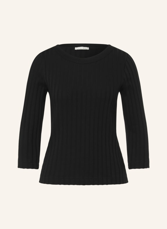 lilienfels Shirt with 3/4 sleeves BLACK