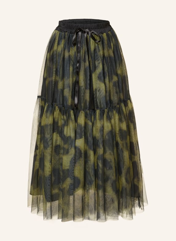 miss goodlife Tule rok GROEN / DONKERBLAUW