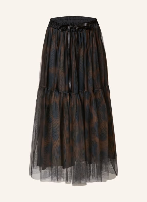 miss goodlife Tule rok MARRON FONCÉ / DONKERBLAUW