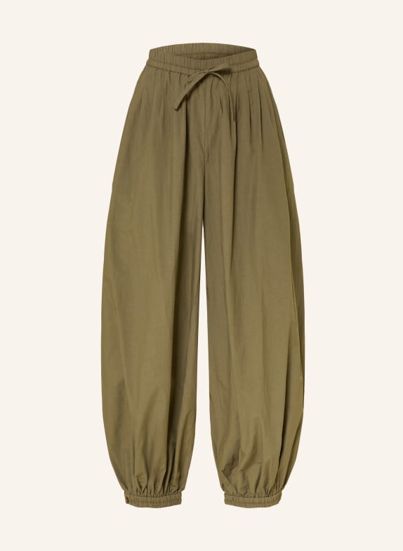 ARKET 7/8-length trousers OLIVE