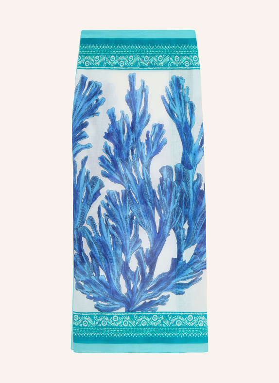 Charmline Pareo TÜRKIS / BLAU / WEISS