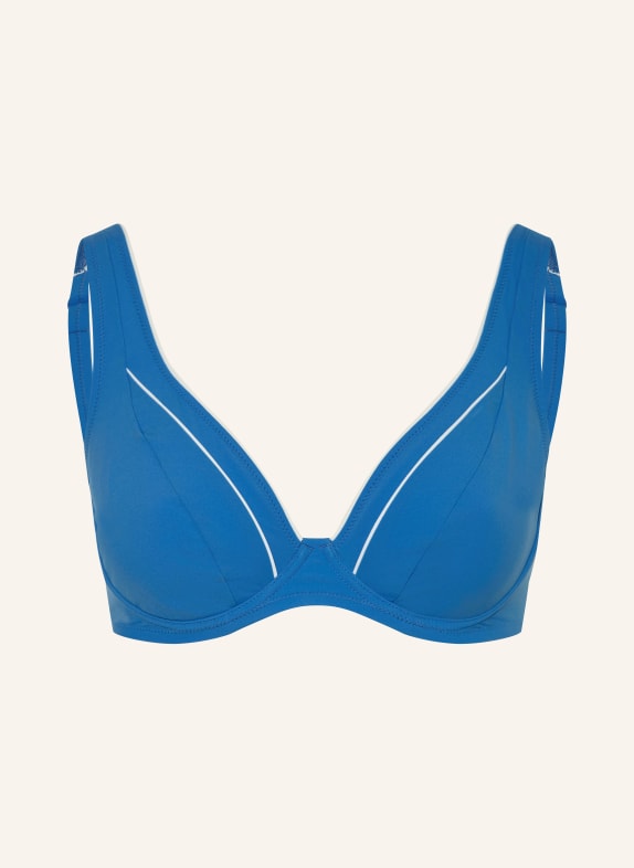 Lidea Bügel-Bikini-Top SPORTS CLUB HELLBLAU / WEISS