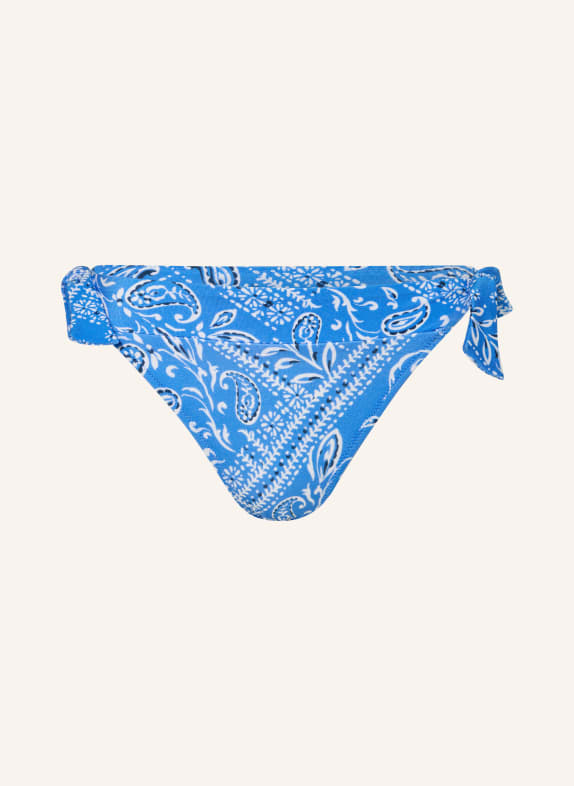 Lidea Basic bikini bottoms BANDANA LIGHT BLUE / DARK BLUE / WHITE