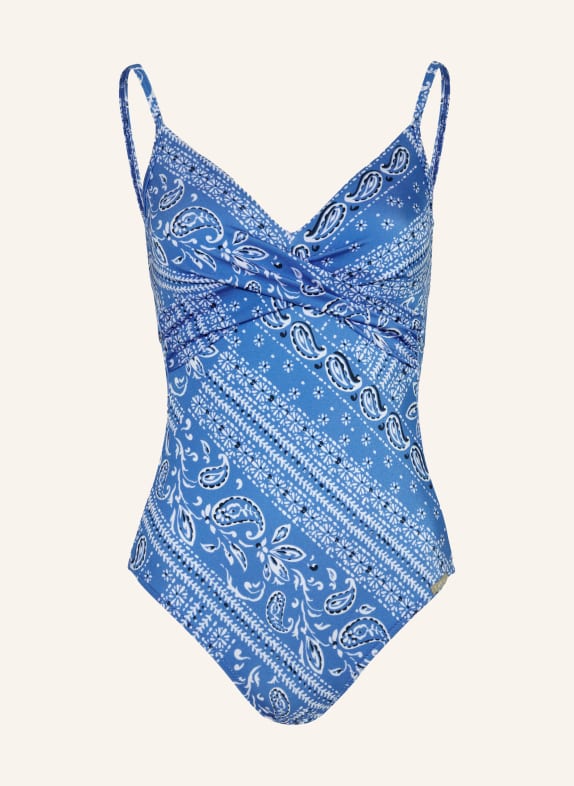 Lidea BANDANA Swimsuit LIGHT BLUE / DARK BLUE / WHITE