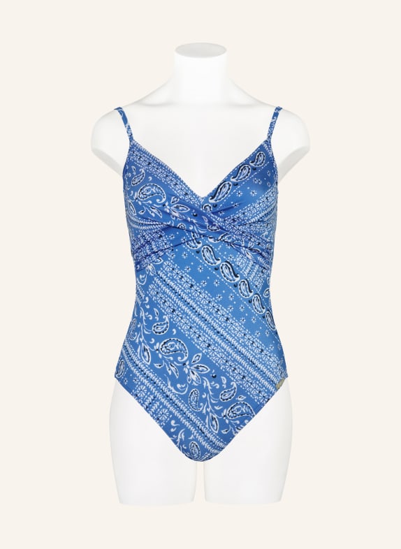 Lidea Badpak BANDANA LICHTBLAUW / DONKERBLAUW / WIT