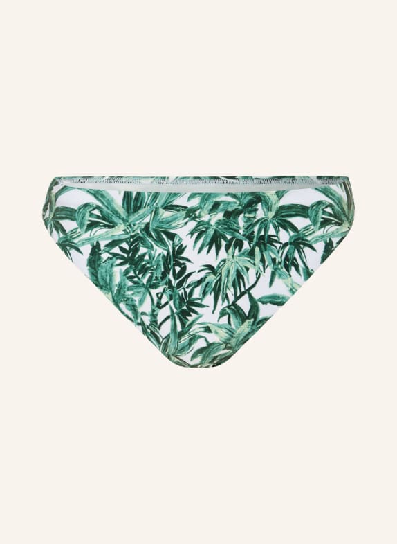 MARYAN MEHLHORN PALMETTE Basic bikini bottoms GREEN / DARK GREEN / WHITE