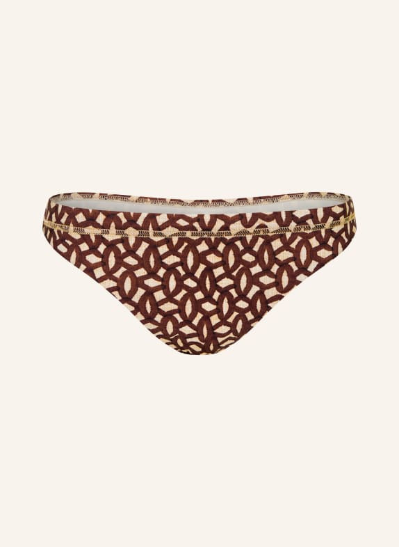 MARYAN MEHLHORN Basic-Bikini-Hose TERRAE HELLBRAUN / BRAUN