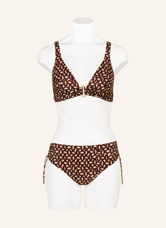 MARYAN MEHLHORN Bralette-bikinitop TERRAE BRUIN / LICHTBRUIN